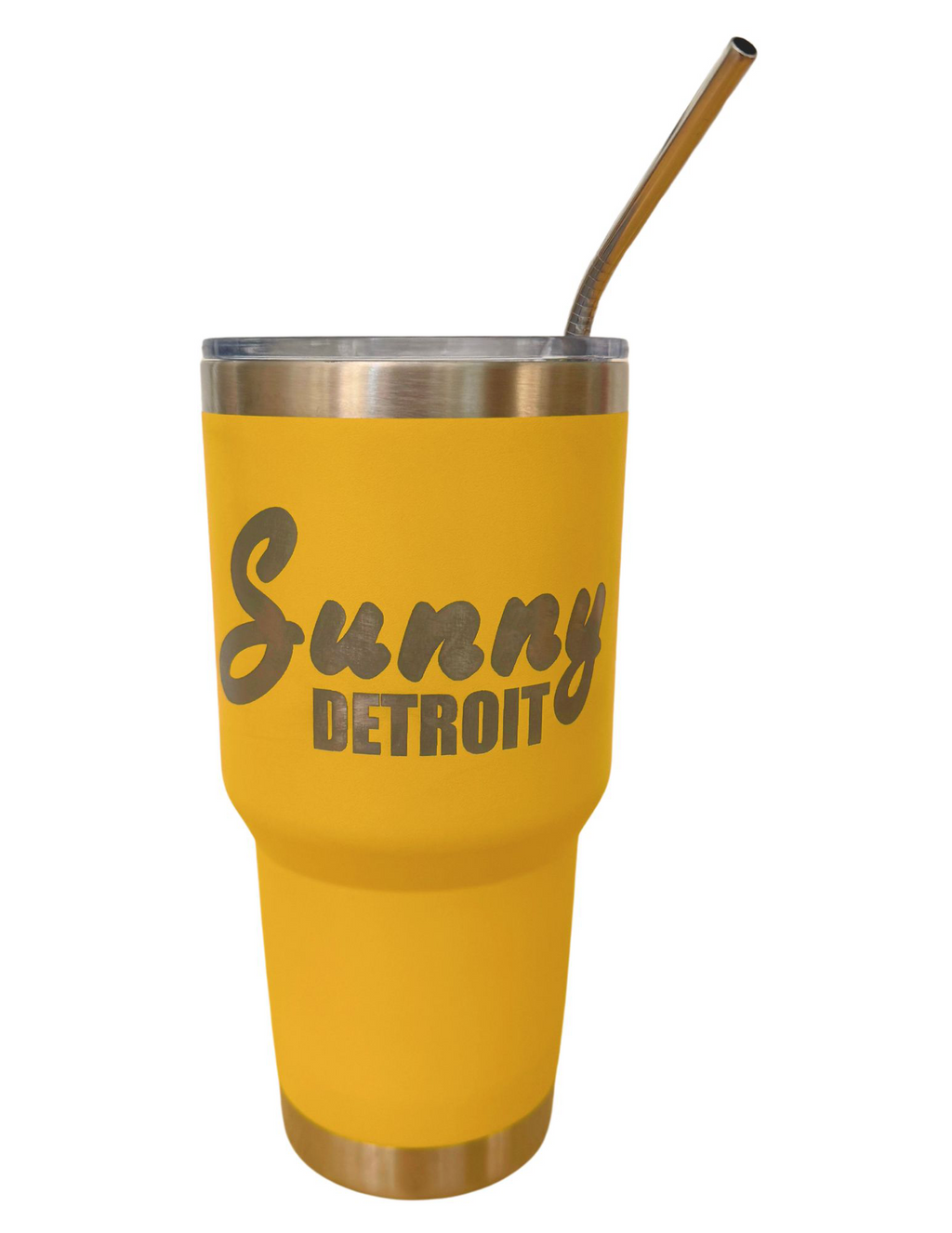 SUNNY DETROIT STAINLESS STEEL TUMBLER